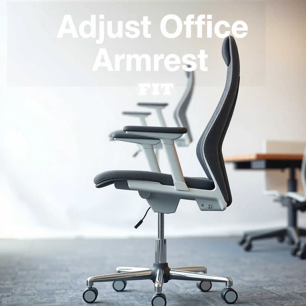 Armrest Adjustment - How to Adjust Office Chair Armrests