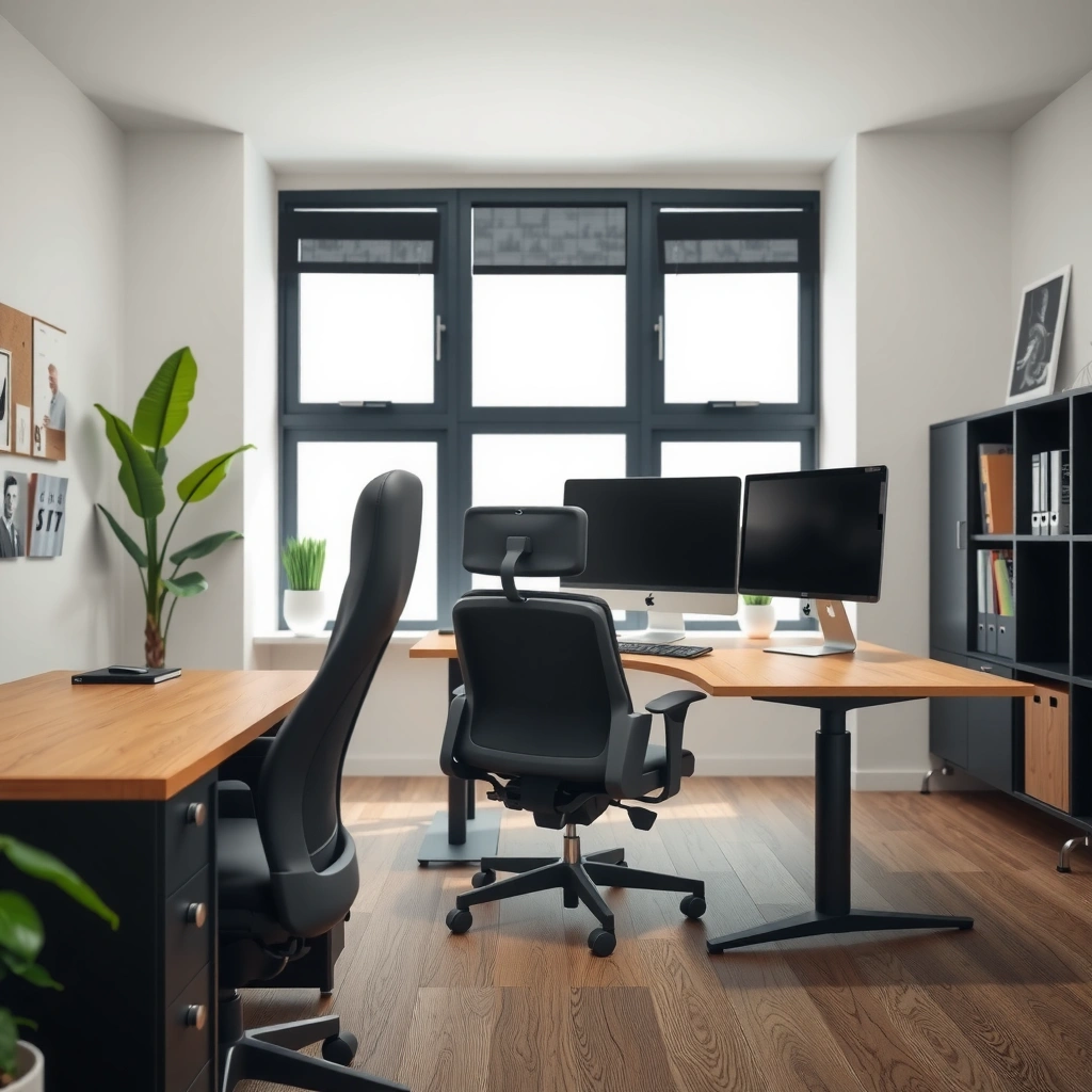 Chair Height - How to Position an Office Chair at a Desk