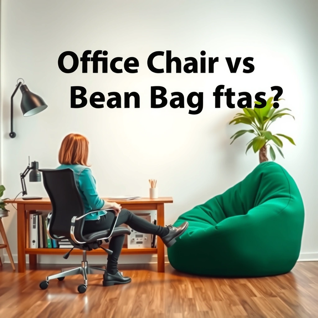 Comfort and Support - Office Chair vs Bean Bag