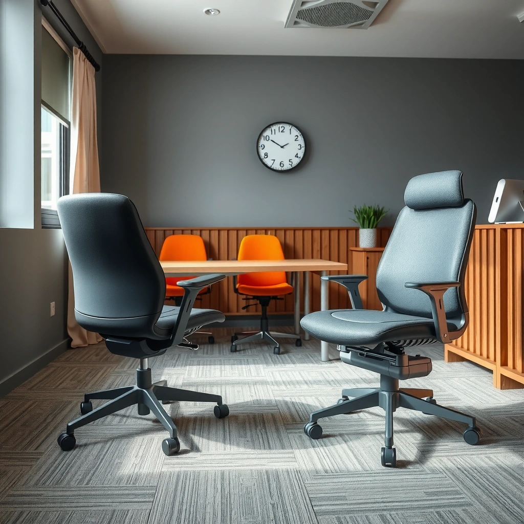 Comfort Ergonomics - Office Chair vs Folding Chair