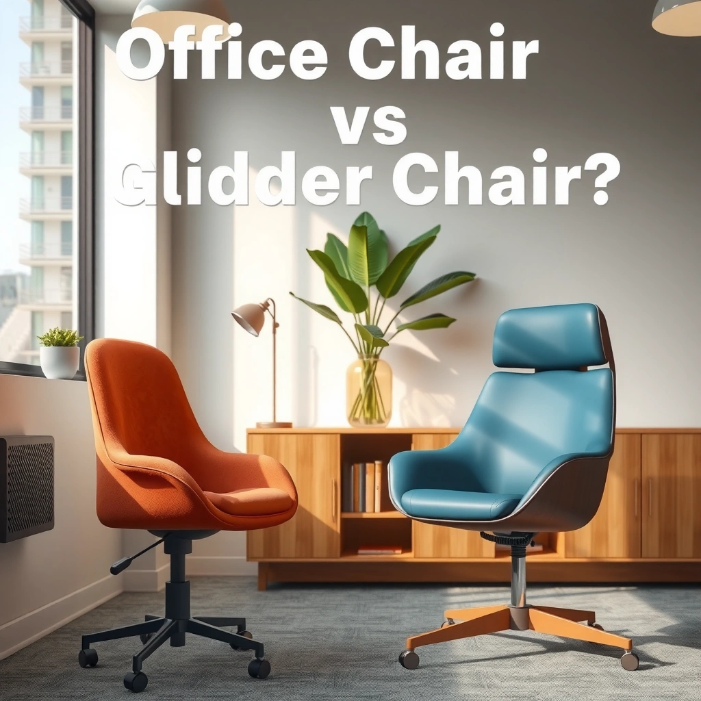 Comfort Seating - Office Chair vs Glider Chair