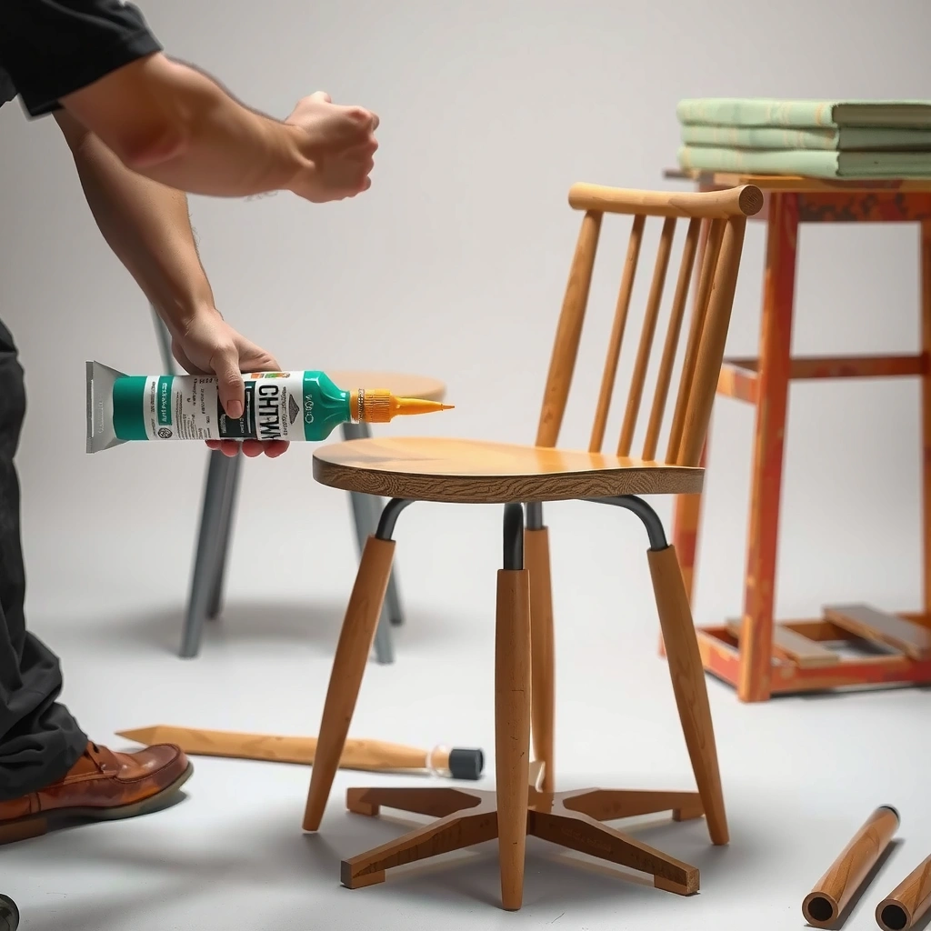 Damage - How to Glue a Broken Chair