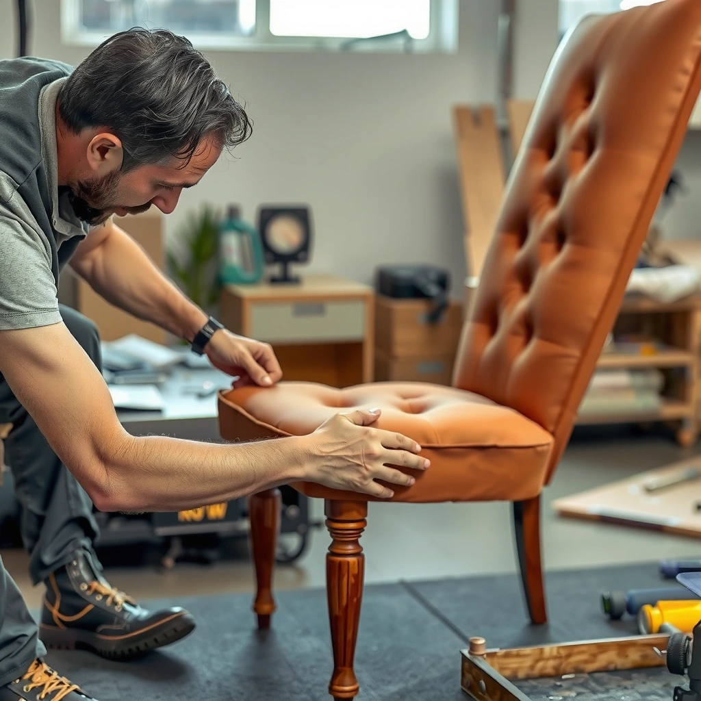 Damage Assessment - How to Repair Chair Upholstery
