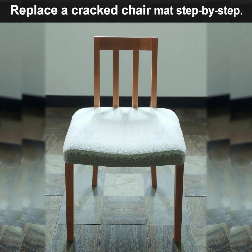 Damage Assessment - How to Replace a Cracked Chair Mat