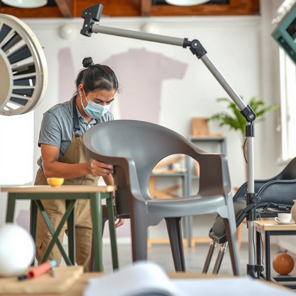Damage Assessment - How to Repair a Plastic Chair