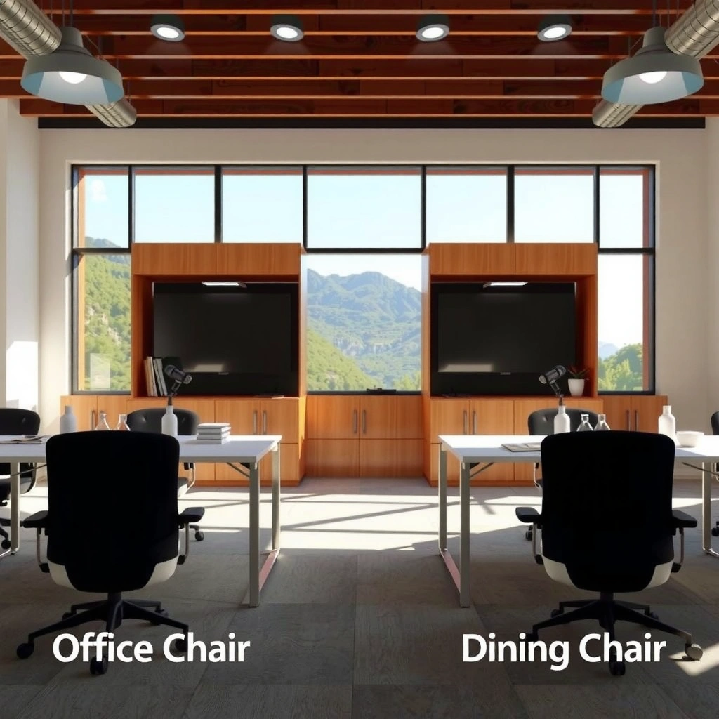 Ergonomics - Office Chair vs Dining Chair