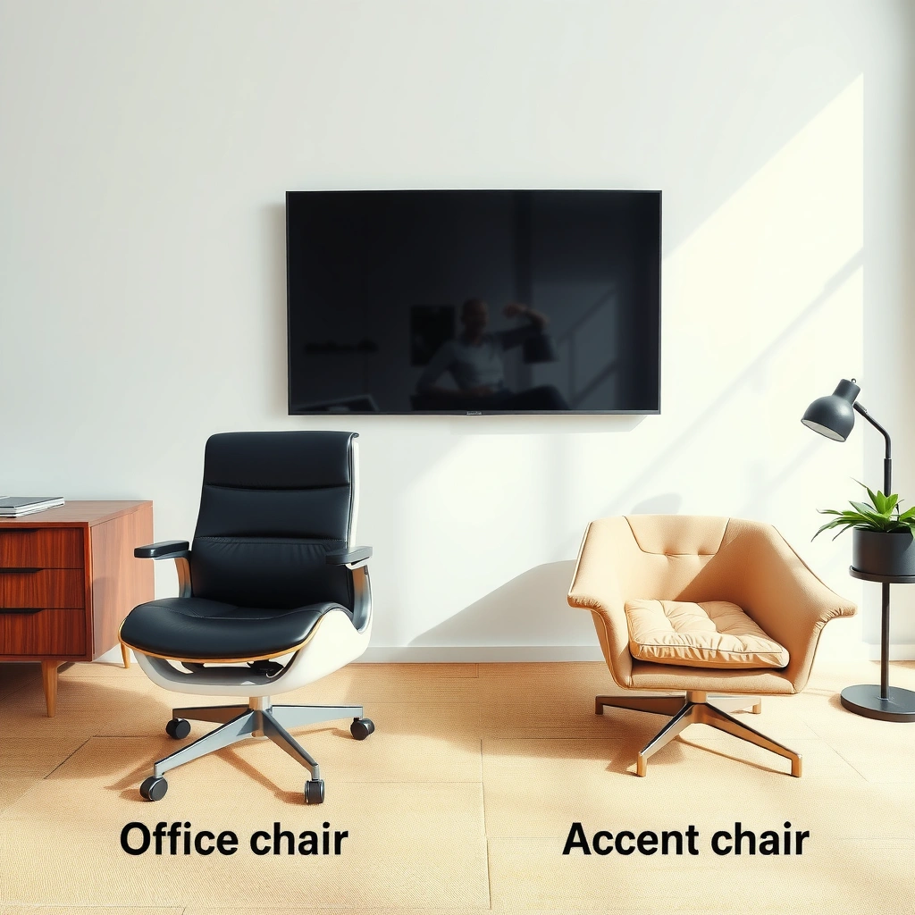 Ergonomics - Office Chair vs Accent Chair