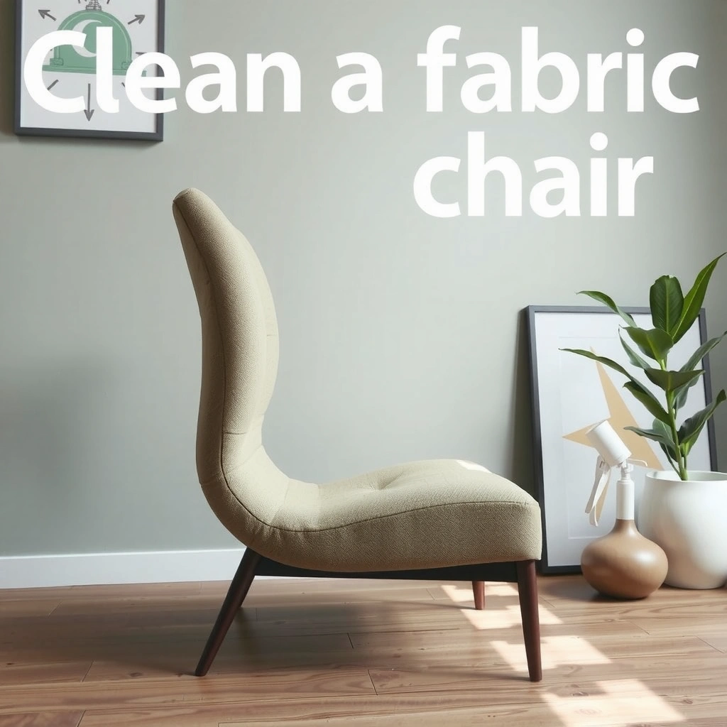 Fabric Care Label - How to Clean a Fabric Chair