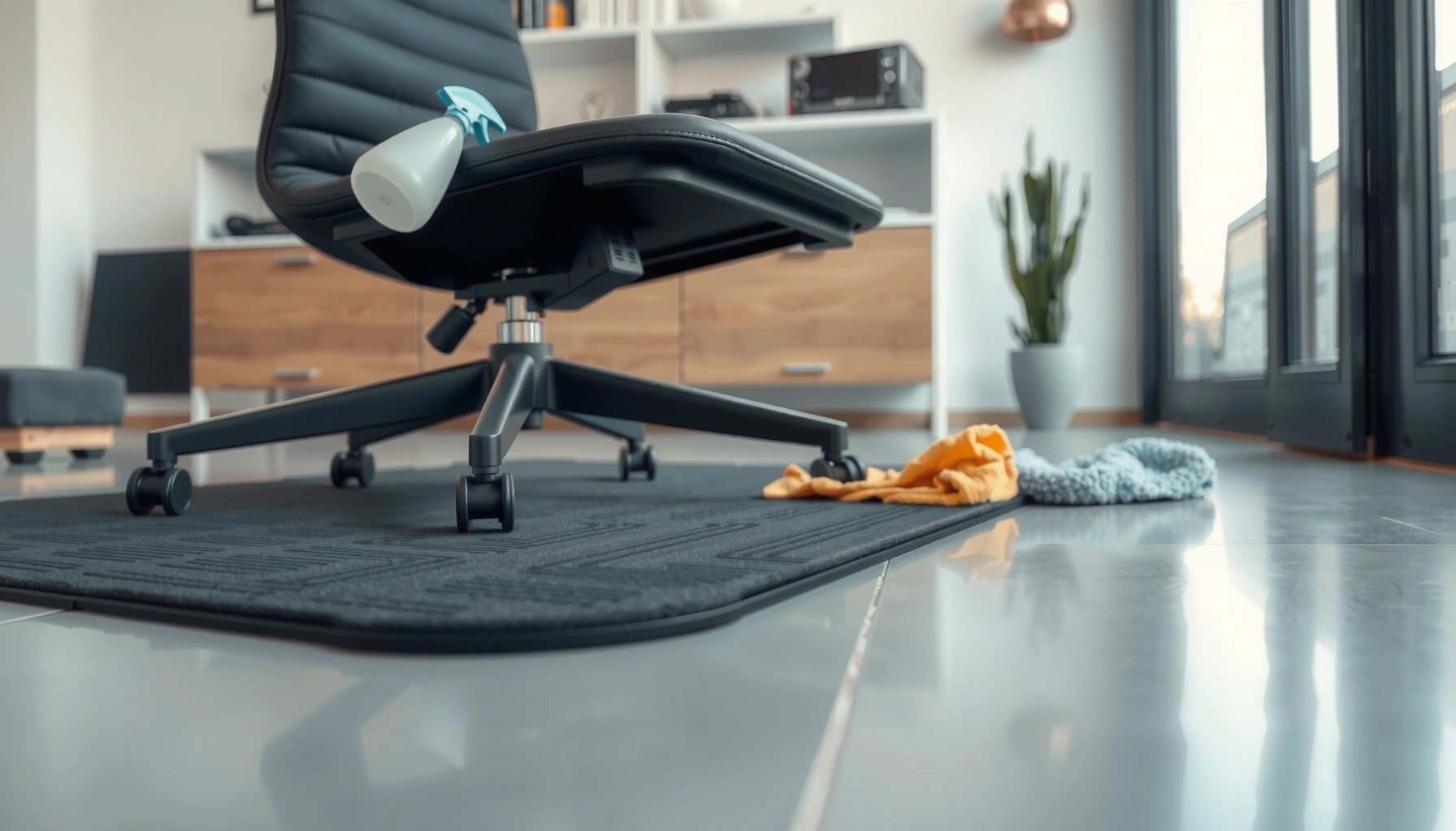 How to Clean Polycarbonate Chair Mats: Easy Step-by-Step