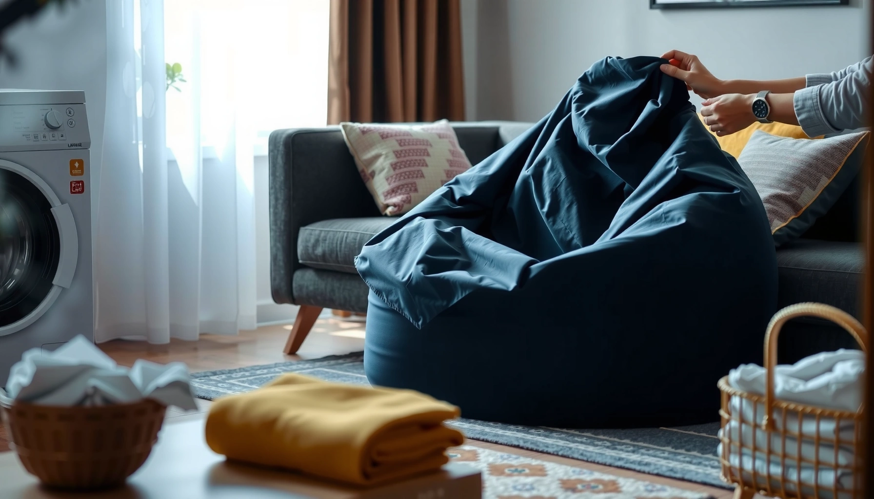 How to Wash a Bean Bag Chair Cover: Step-by-Step Guide