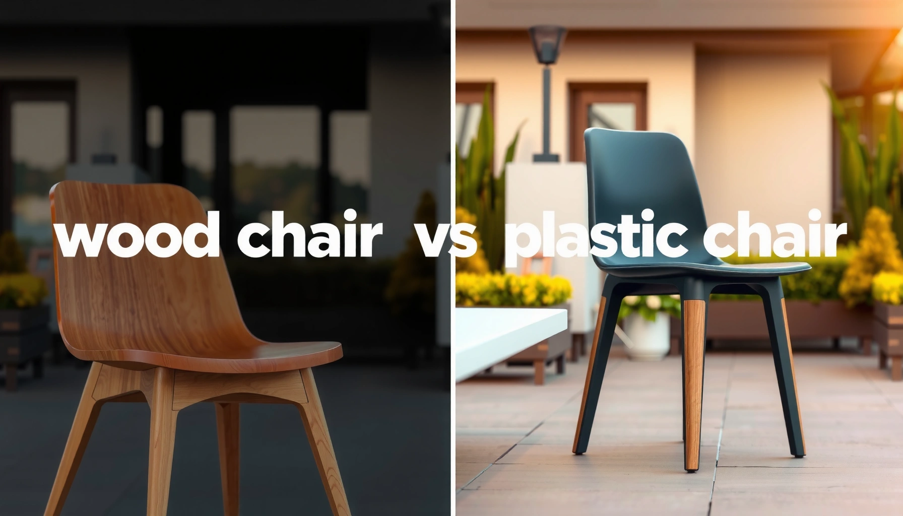 Wood Chair vs Plastic Chair: Which Is Better for Everyday Use?