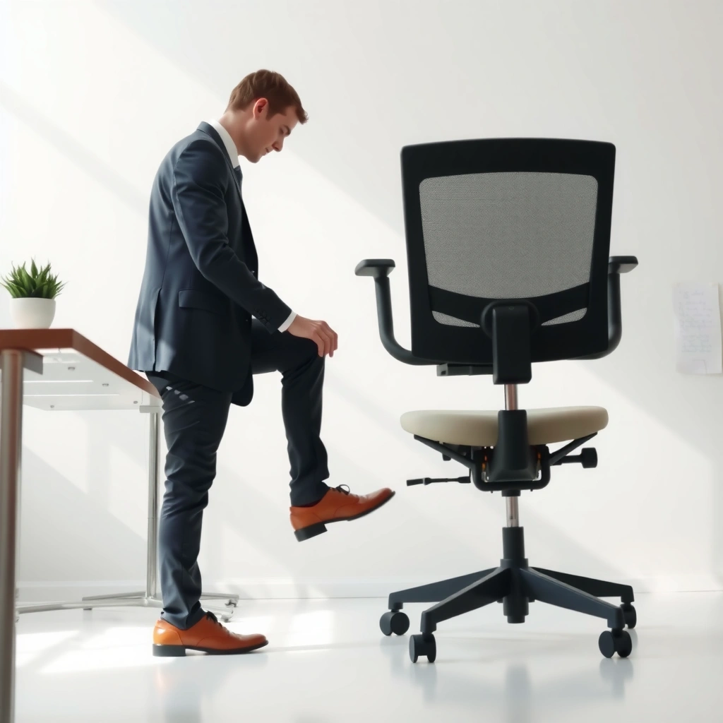 Foot Position - How to Adjust Ergonomic Chair Height