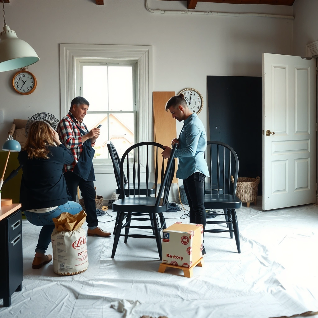 Paint - How to Paint Dining Chairs