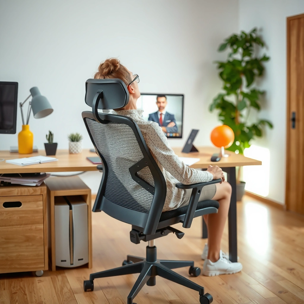 Proper Chair Height - How to Prevent Neck Pain with an Office Chair