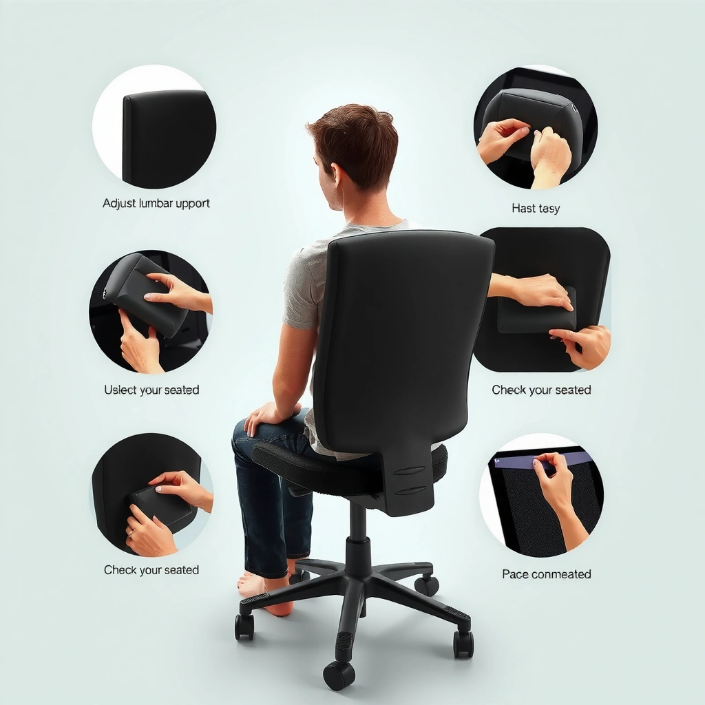 Seated Posture - How to Adjust Lumbar Support
