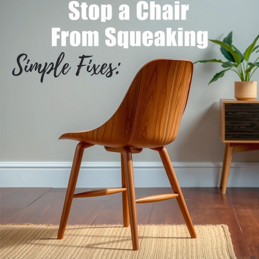 Squeak - How to Stop a Chair from Squeaking