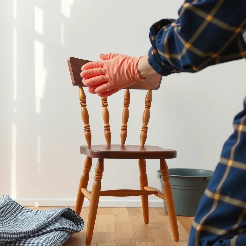 Supplies - How to Clean a Wooden Chair