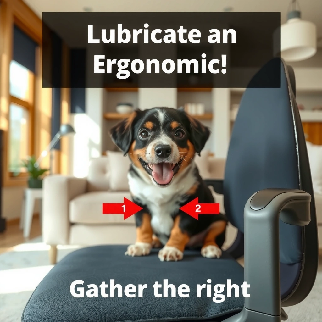 Tools and Lubricant - How to Lubricate an Ergonomic Chair